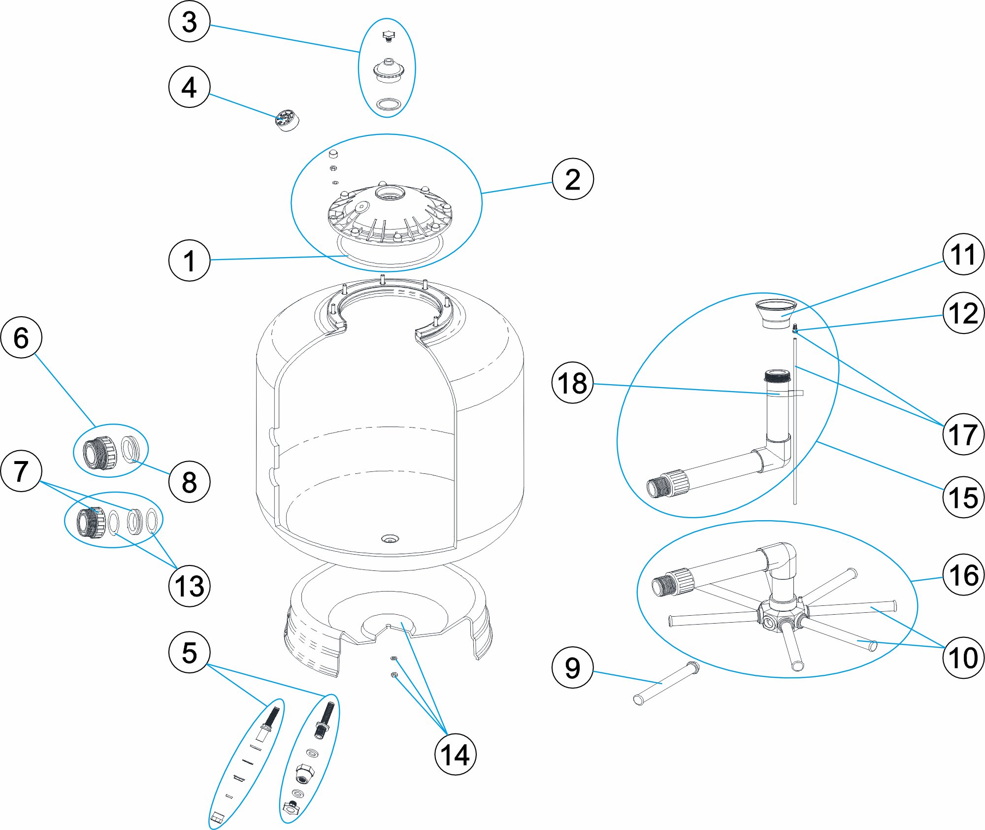 FIL. BERLIN 750 AZUL ASTRAL