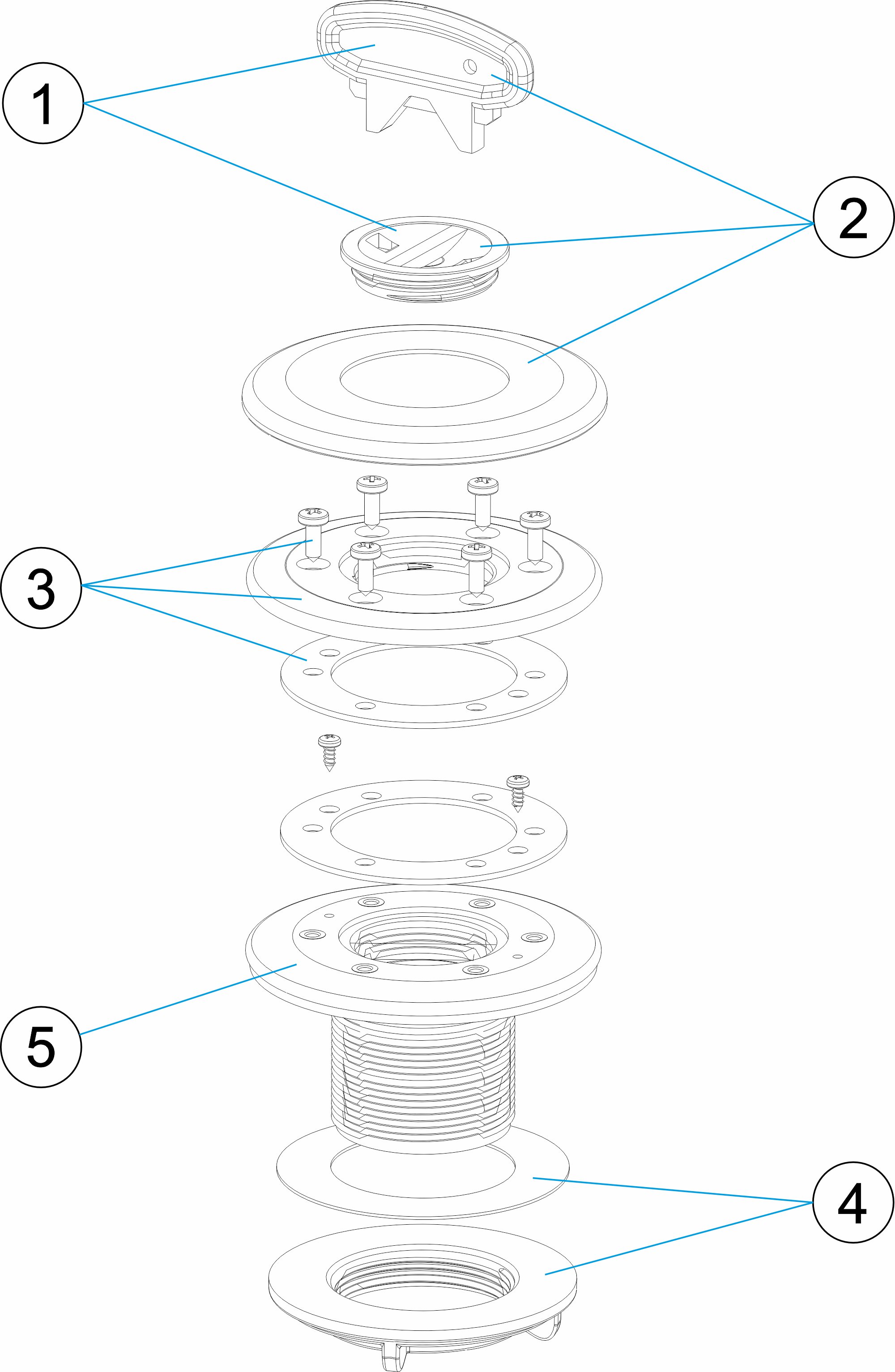 BOQUILLA ASPIRACION PISCINA PREF. LINER