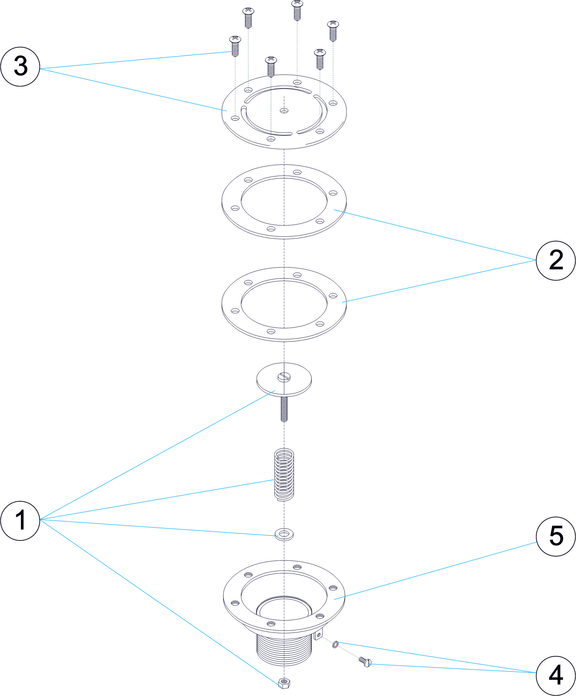 BOQUILLA REGULABLE FONDO PISCINA