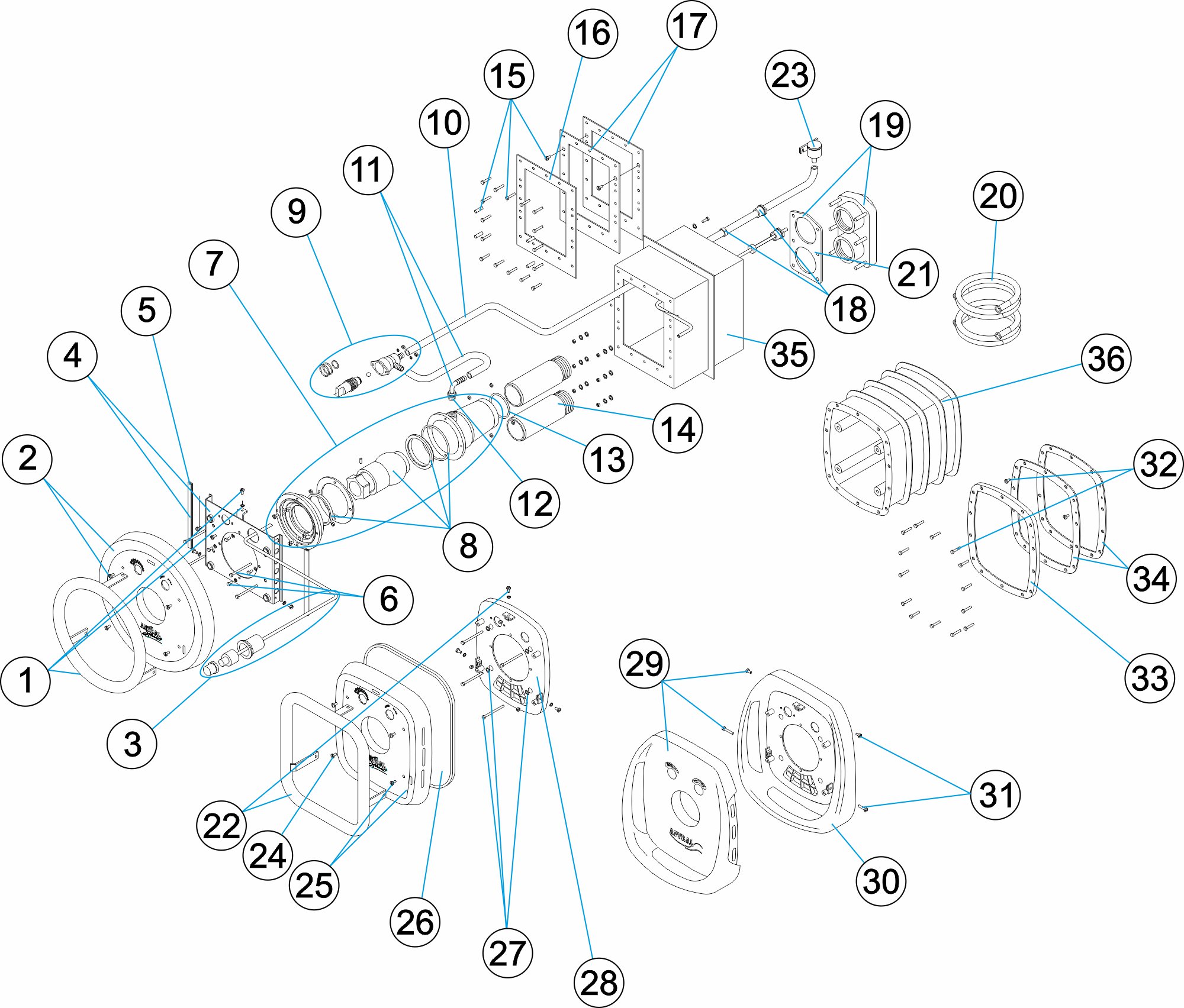 EQUIPO NATACION CONTRACORRIENTE