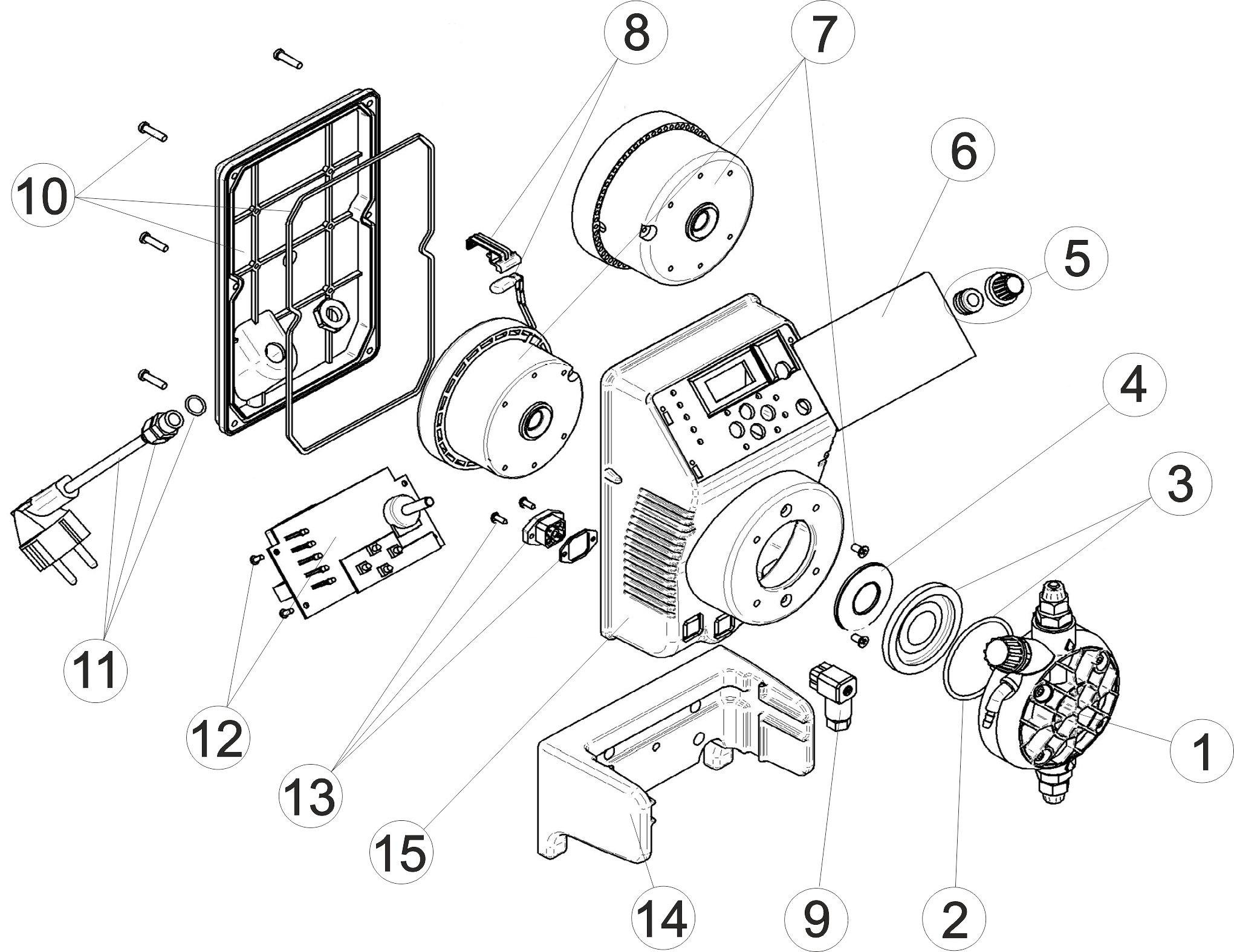 EXACTUS MANUAL 2L/H10BAR PRED.