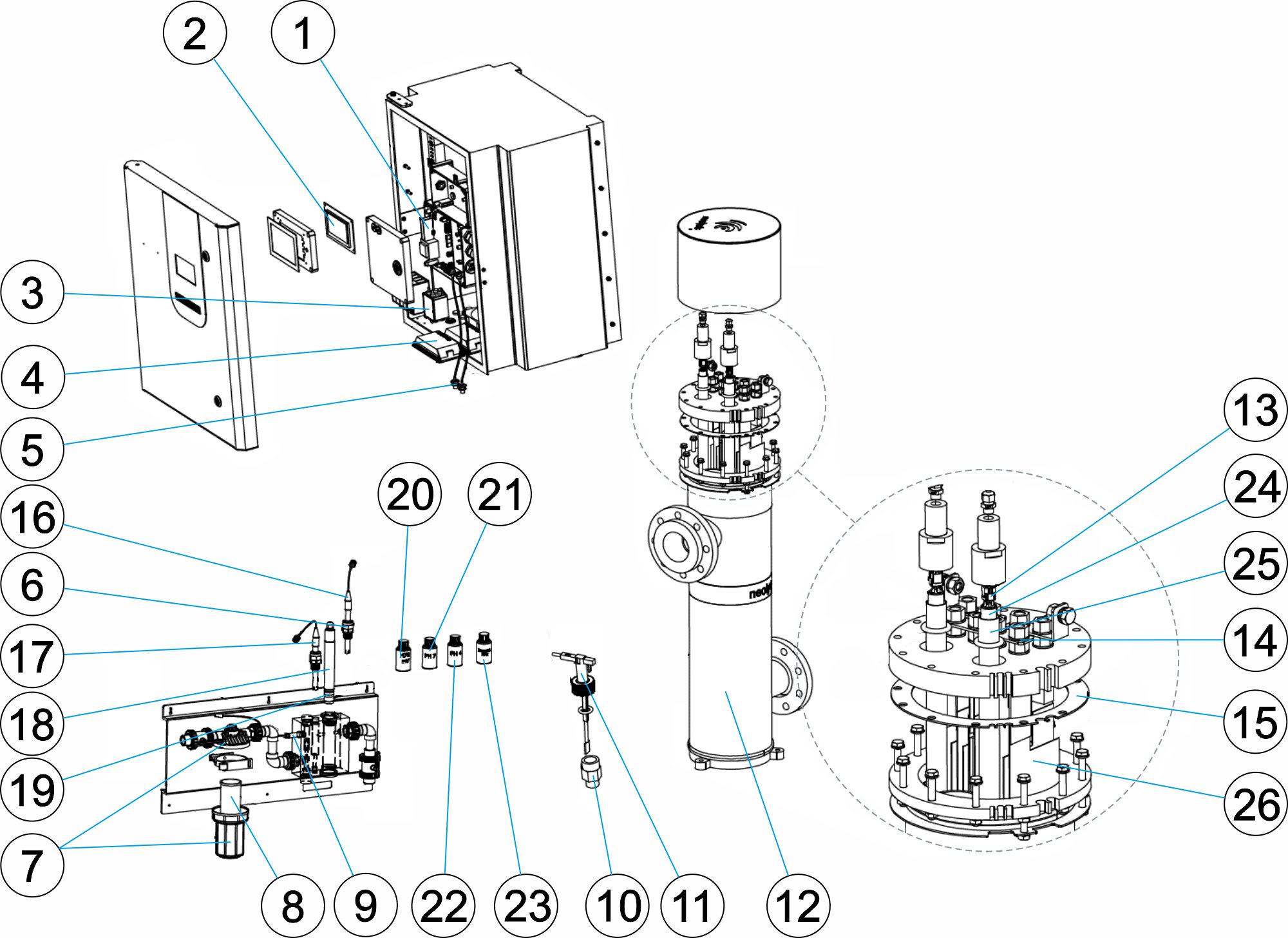 SISTEMA NEOLISYS PISCINA COMMERCIAL NEO 120/180