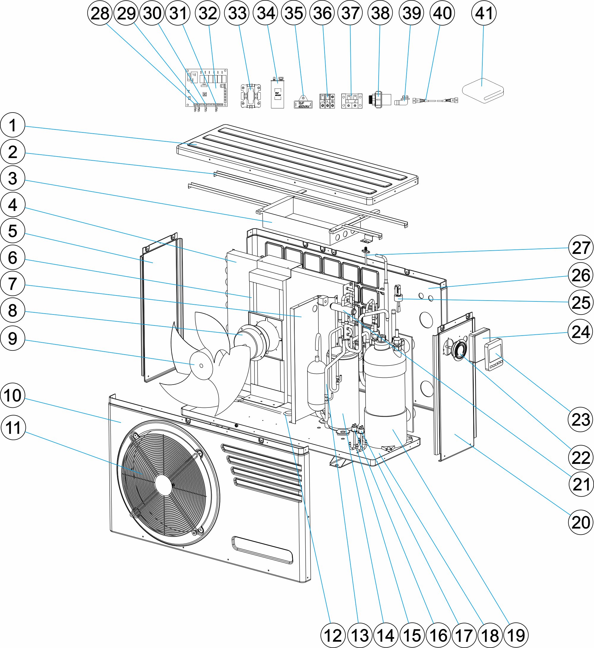 ASTRALPOOL HP EVOLINE15 MODBUS