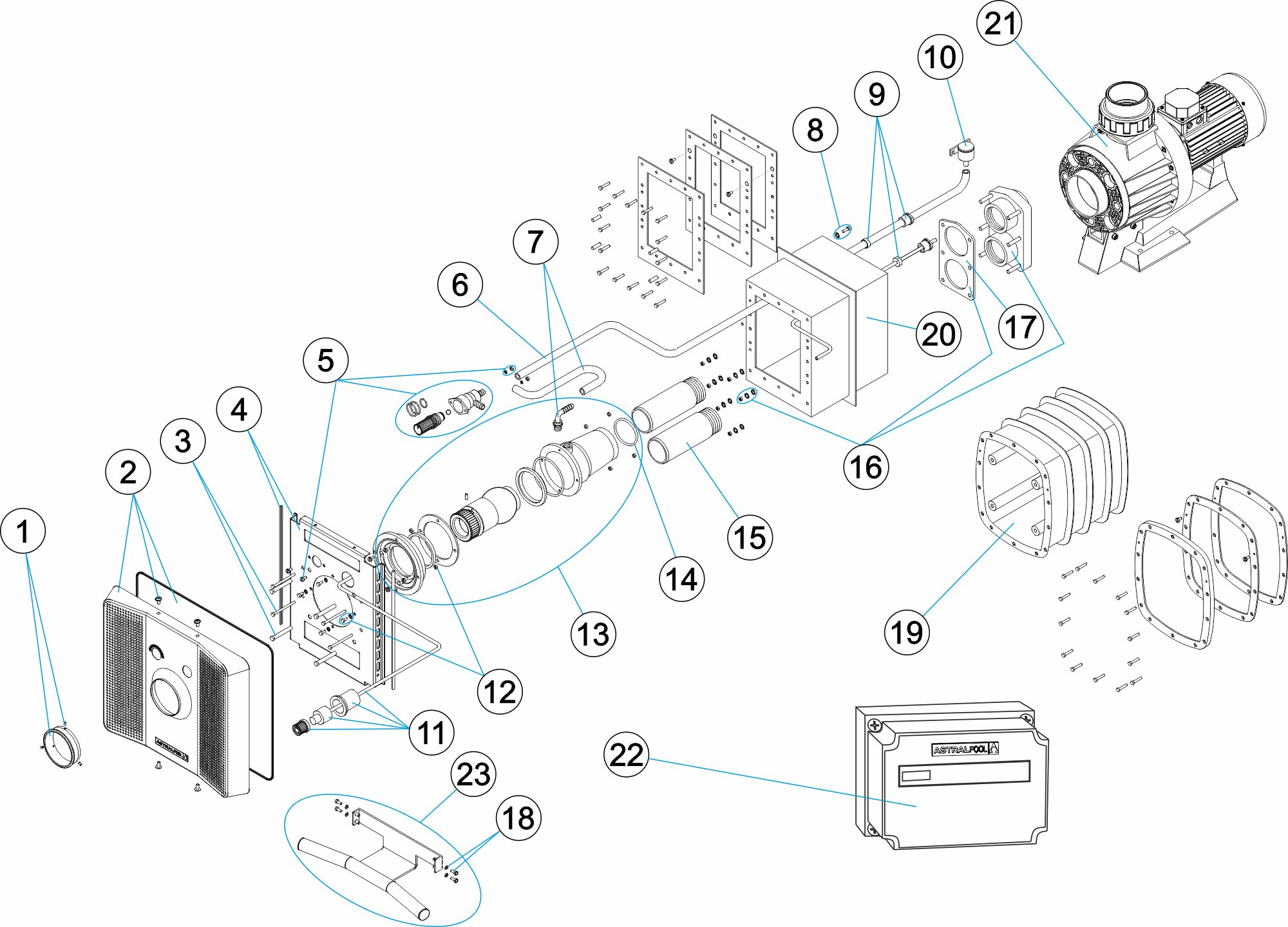 EQUIPO NATACIÓN CONTRACORRIENTE NL