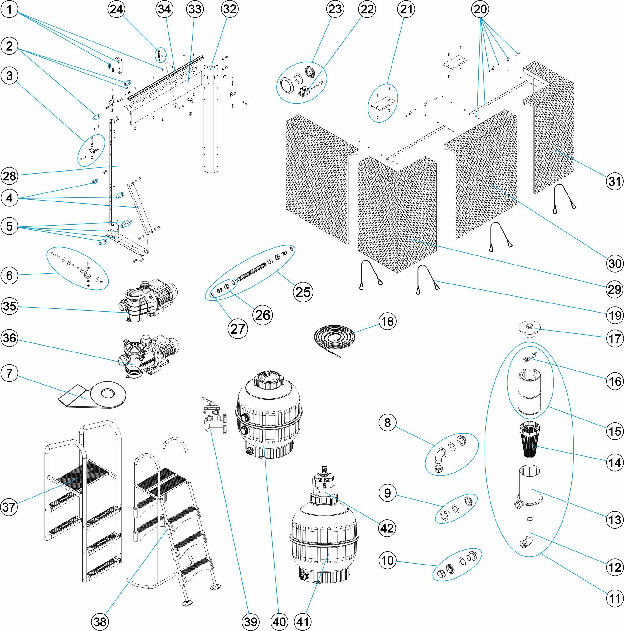 DOLCE VITA DIVA 5X10 AZU-BLA