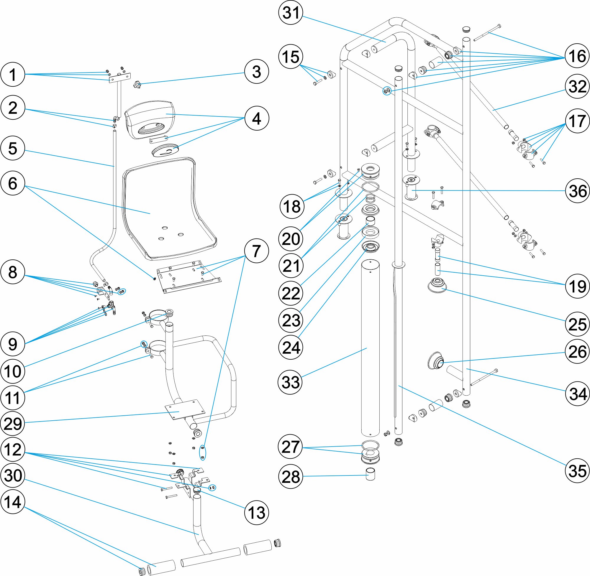 ELEVADOR HIDRÁULICO SIN ESCALERA