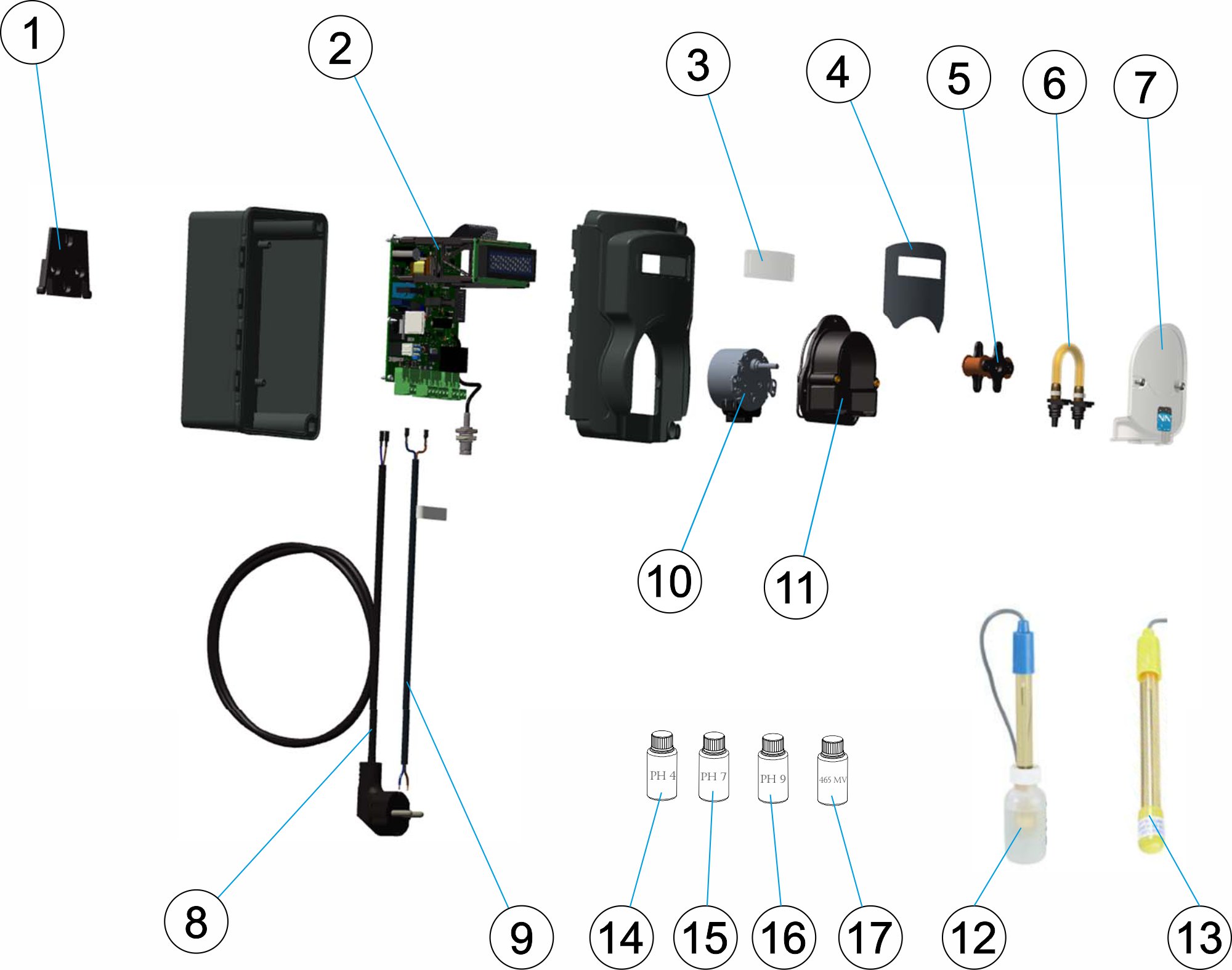 MY POOL RX 1,5 L/H 230 VAC
