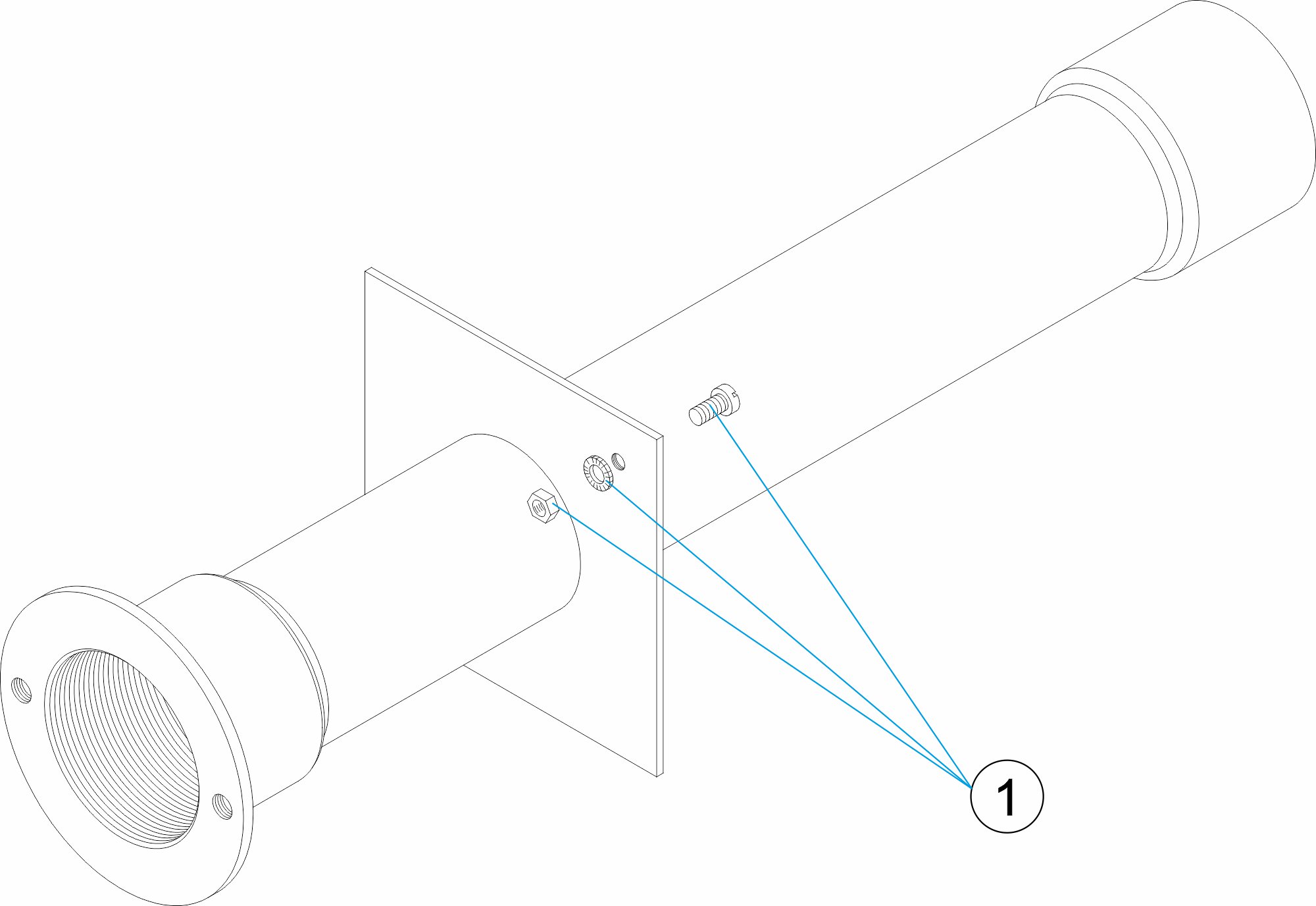 PASAMUROS HORMIGÓN INOX L-340