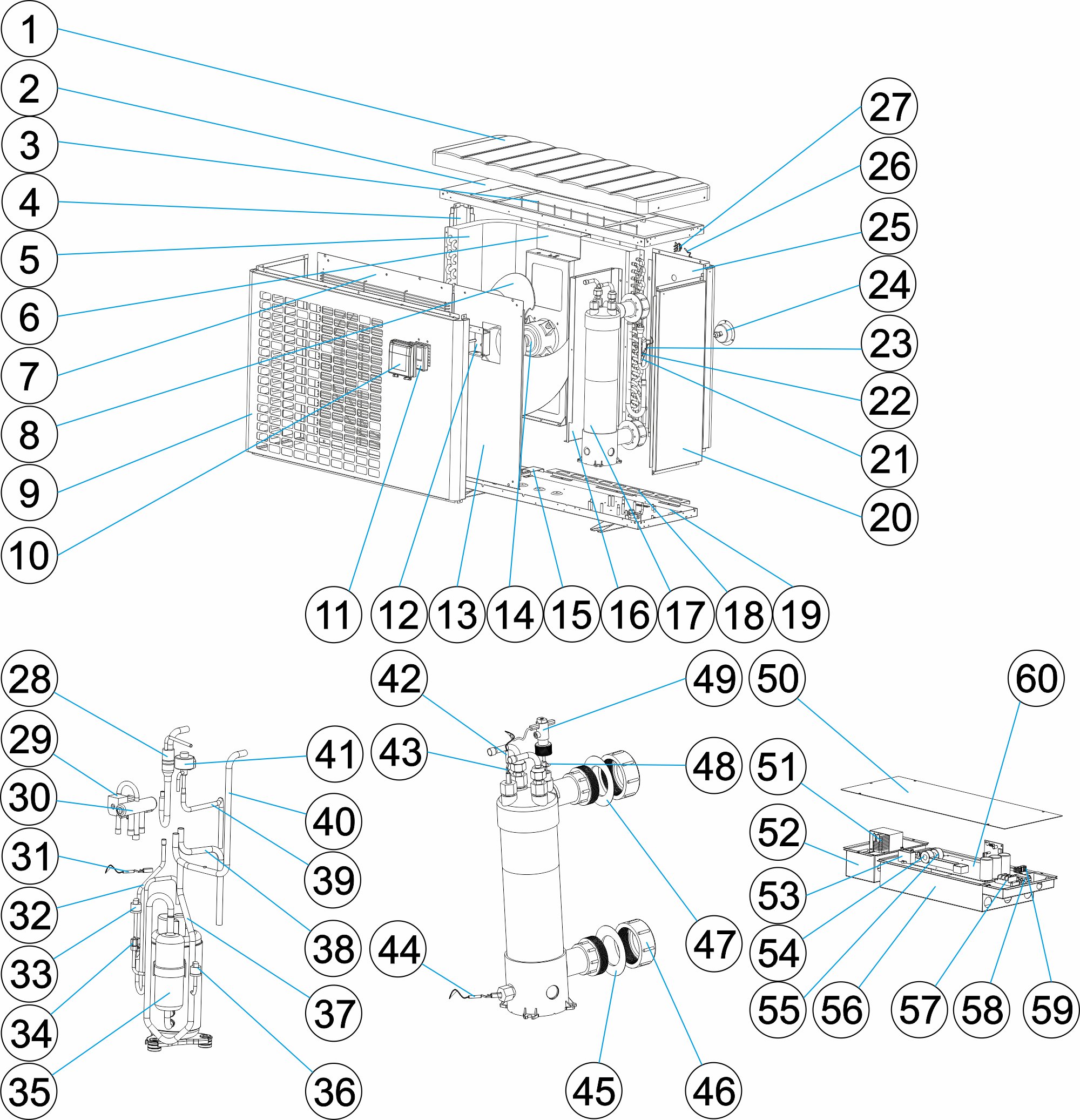 BOMBA CALOR AQUASPHERE VSN-12KW