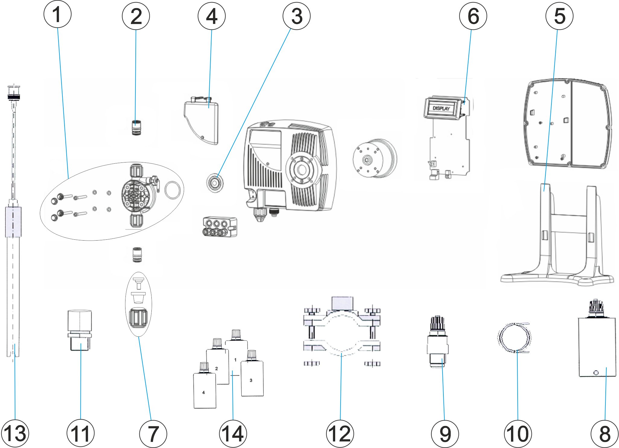 BOMBA OPTIMA C/CONTROL REDOX Y PH