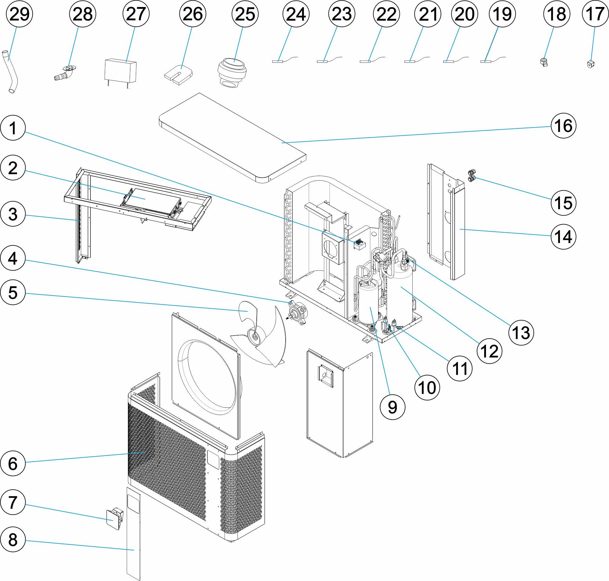 BOMBA CALOR Z250IQ MD6