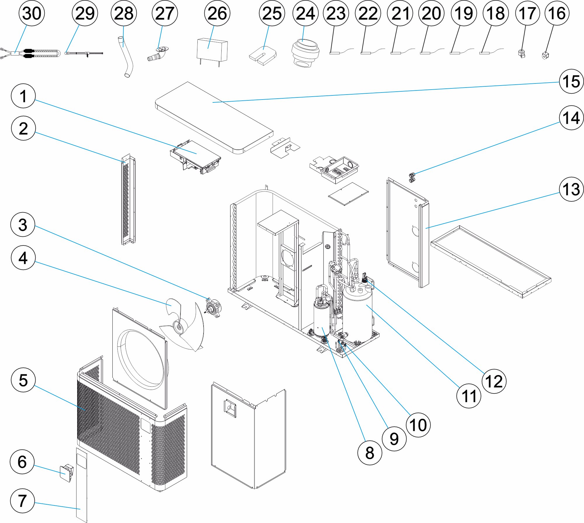 BOMBA CALOR Z260IQ MD5