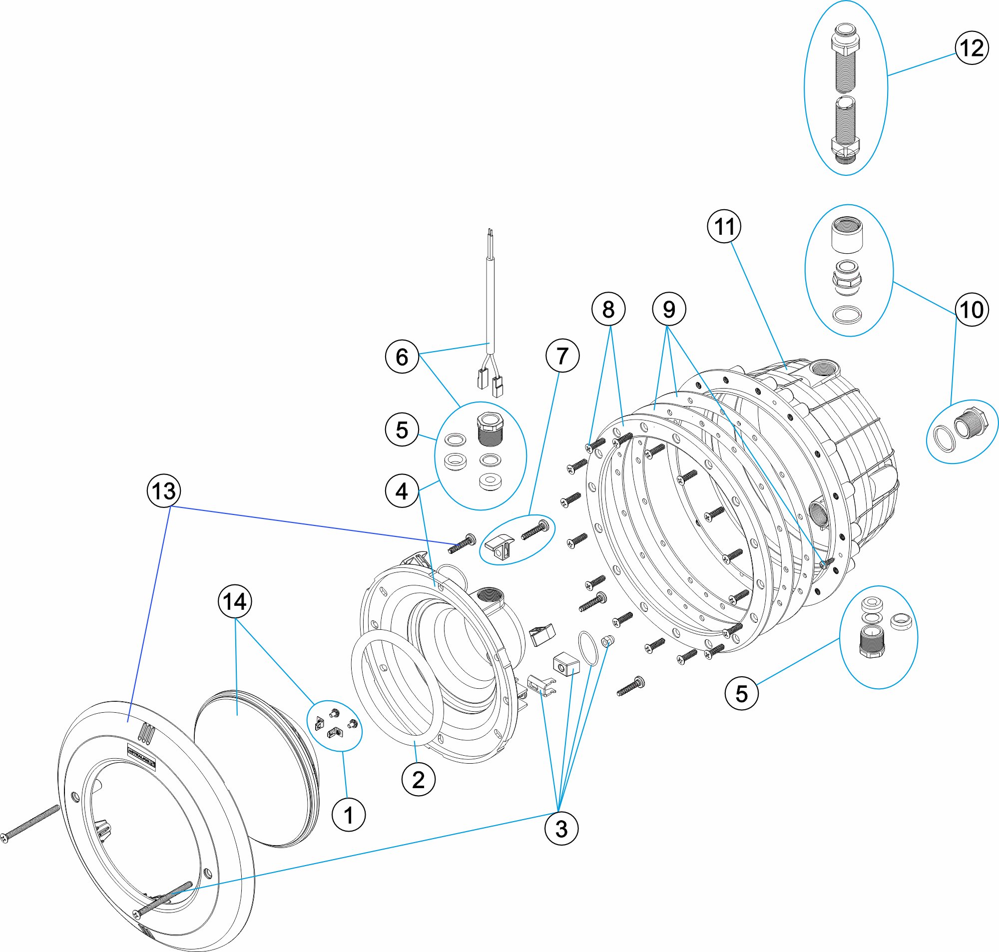 PRLED.STD ESS. RGB 1100 PP PAS