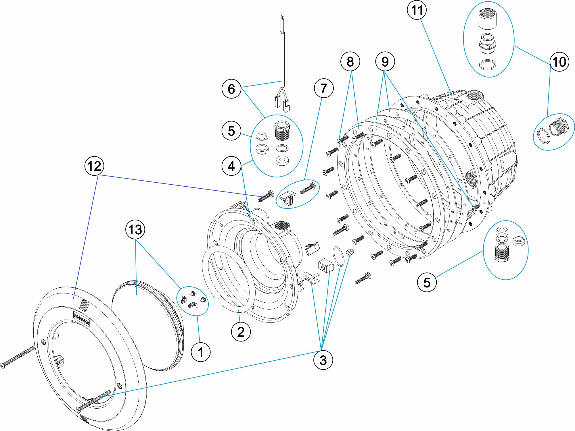 PROYECTOR LED STANDARD ESSENTIAL RGB