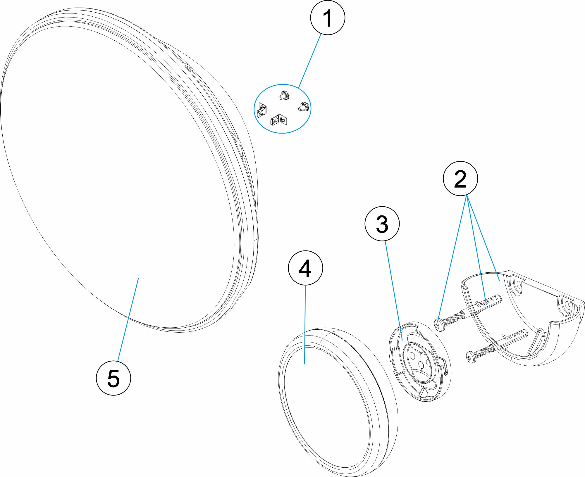 KIT 2 LÁMPARA LUMIPLUS PAR56 P&P CON MANDO