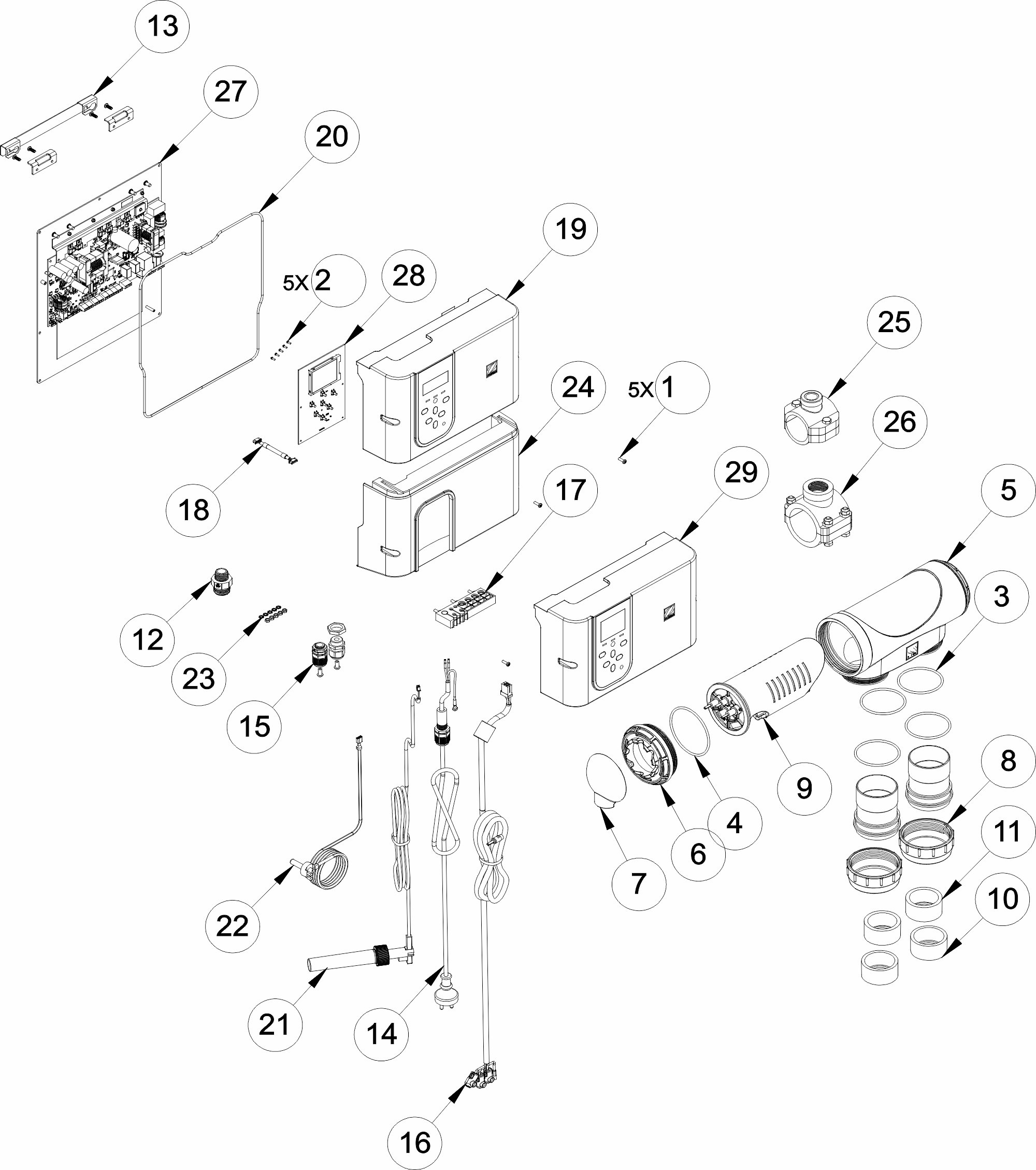 HYDROXINATOR IQ 22 R