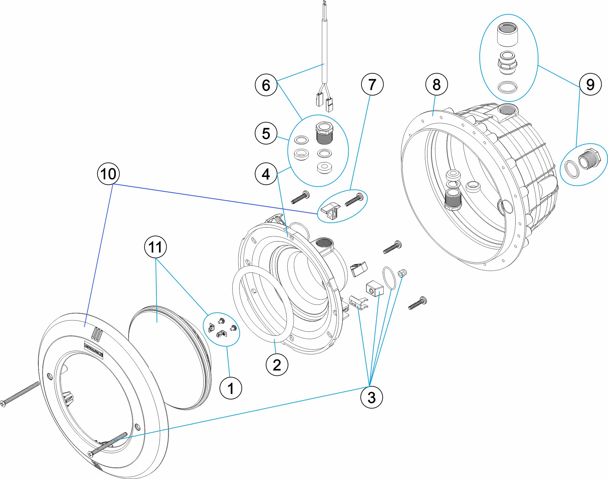 PROYECTOR LED STANDARD ESSENTIAL W PAR56